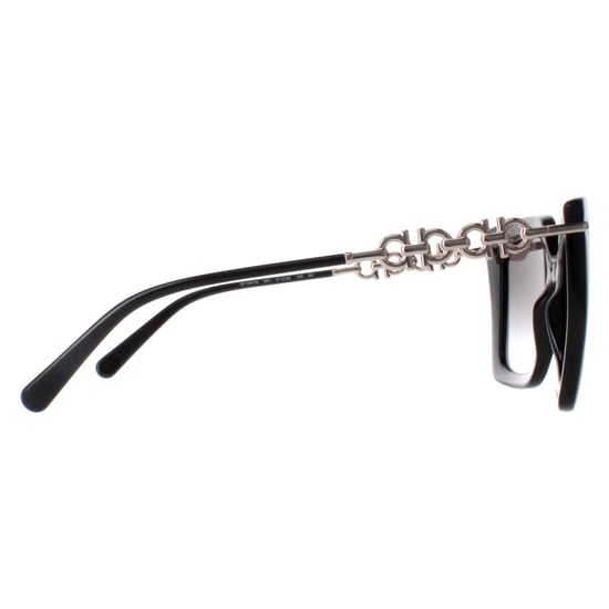 Salvatore Ferragamo Square Womens Black Smoke Gradient SF1041S