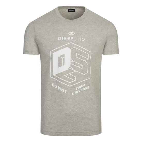 Camiseta Gris con Logo de Caja 'DSL' T-Diego-A3 de Diesel - Image 1