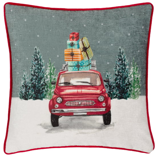 Evans Lichfield Car Scene Printed Cushion Cover