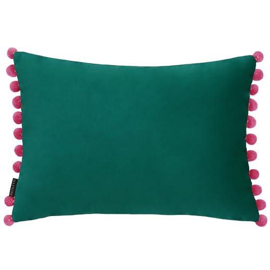 Funda de cojín con borlas de terciopelo Paoletti Fiesta - Image 1