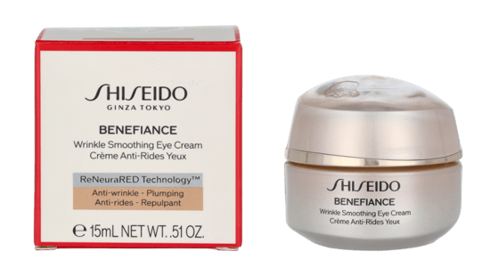 Crema para los Ojos Suavizante de Arrugas Benefiance de Shiseido 15 ml - Image 1