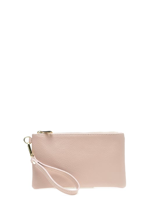 Luisa Vannini SS22 LV 1781T Rose Leather Bag - Image 1