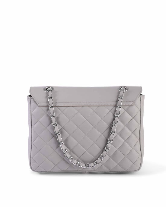 V Italia Womens Shoulder Bag V024M-S Sauvage Grigio