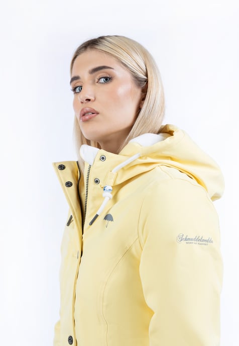 Schmuddelwedda winter parka women light yellow - Image 5