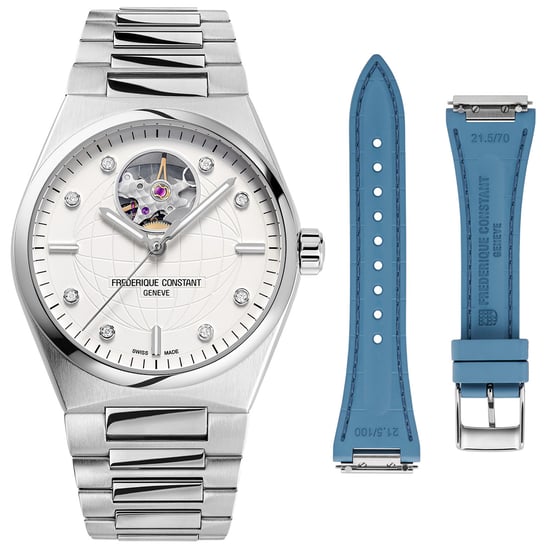 Frédérique Constant Highlife Heart Beat Women's Silver Watch FC-310SD2NH6B - Image 1