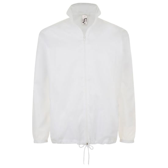 SOLS Unisex Shift Showerproof Windbreaker Jacket (White) - Image 1