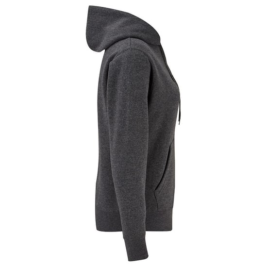 Fruit of the Loom Classic Lady Fit Hooded Sweatshirt (Dark Heather) - Image 3