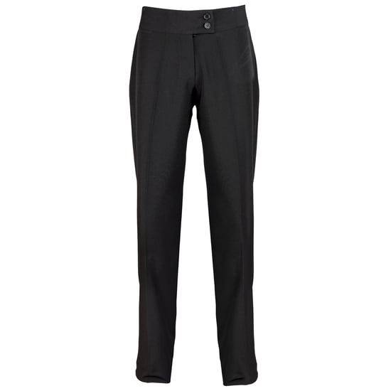 Premier Iris Ladies/Womens Straight Leg Formal Trouser (Black) - Image 1