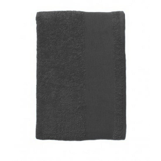 SOLS Island 100 Bath Sheet / Towel (100 X 150cm) (Dark Grey) - Image 2