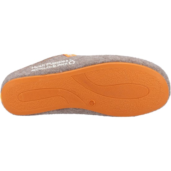 Hush Puppies The Good 90% Recycled RPET Polyester Men's Brown Slippers - Image 3