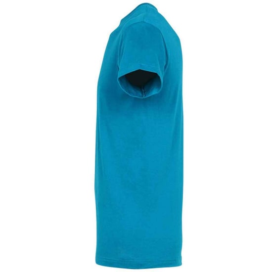 SOLS Unisex Adult Regent T-Shirt (Aqua) - Image 3