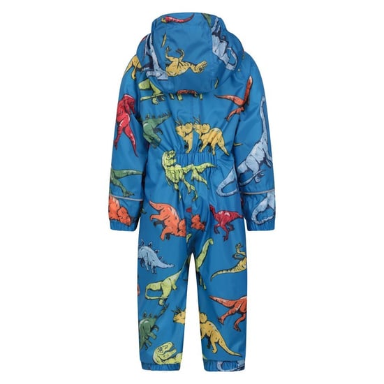 Mountain Warehouse Childrens/Kids Puddle Dinosaur Rain Suit (Blue)