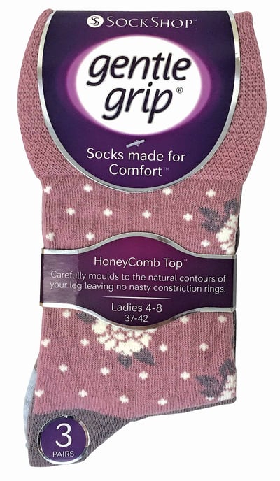 Gentle Grip - Calcetines no elásticos Gentle Grip 6 pares - GG01 - Image 2