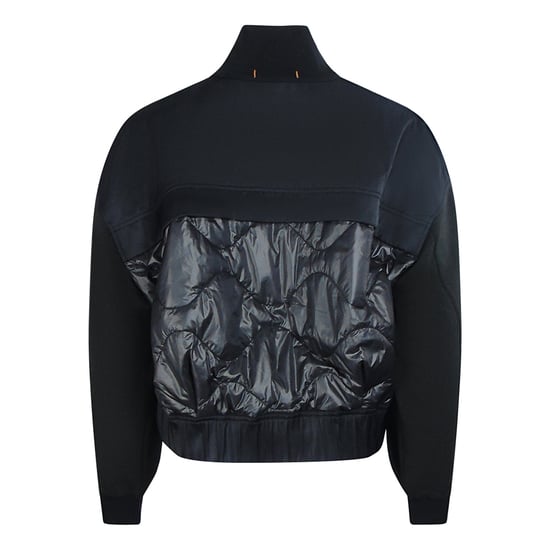 Parajumpers Quarter Zip Turtleneck Fleece Black Sweatshirt