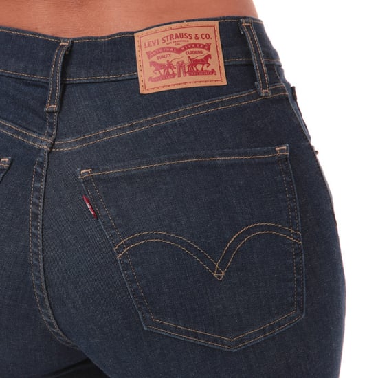 Women's Levis Mile High Super Skinny Jeans in Dark Blue