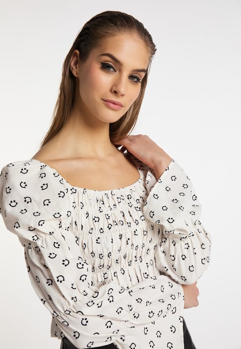 Mymo longsleeve women off-white - Image 5