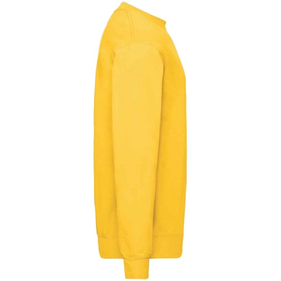 Fruit of the Loom Mens Classic 80/20 Set-in Sweatshirt (Sunflower) - Image 3