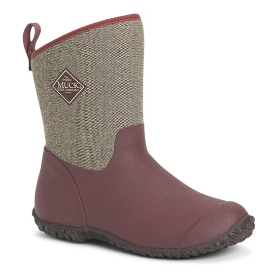 Muck Boots Muckster II Mid Rubber Raisin Wellington Boots - Image 1