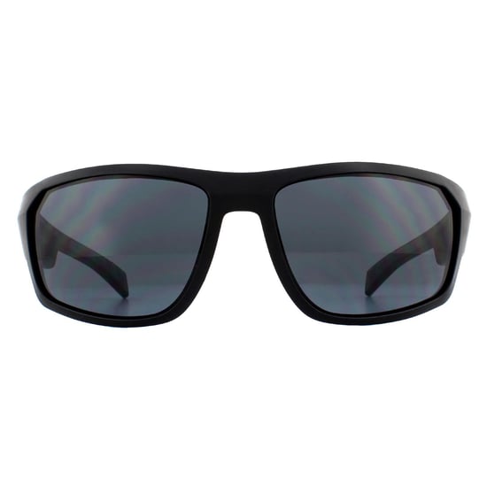 Tommy Hilfiger Wrap Hombre Mattele Negro gris gafas de sol - Image 1