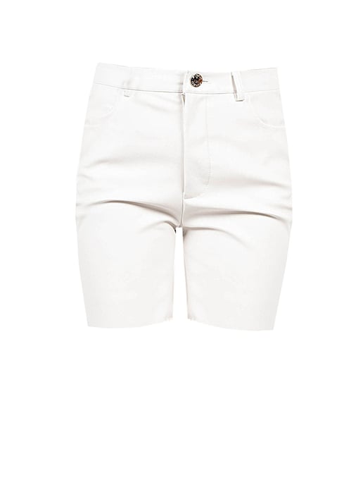Pinko Shorts Susan 14 Mujer Blanco - Image 1