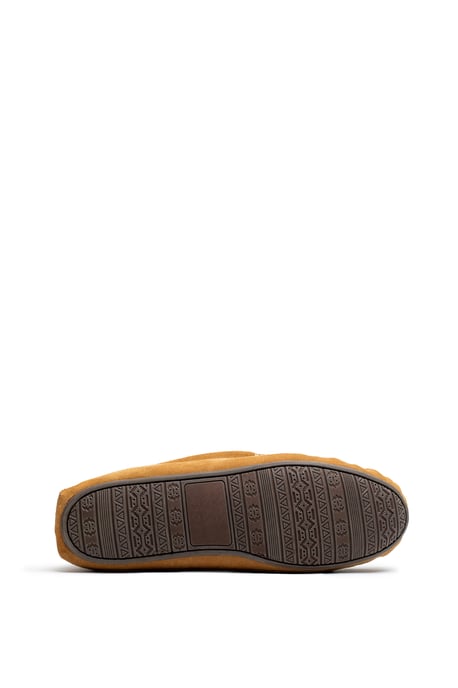 Osprey London Men's 'The Sunday' Chestnut Suede Slipper - Image 2