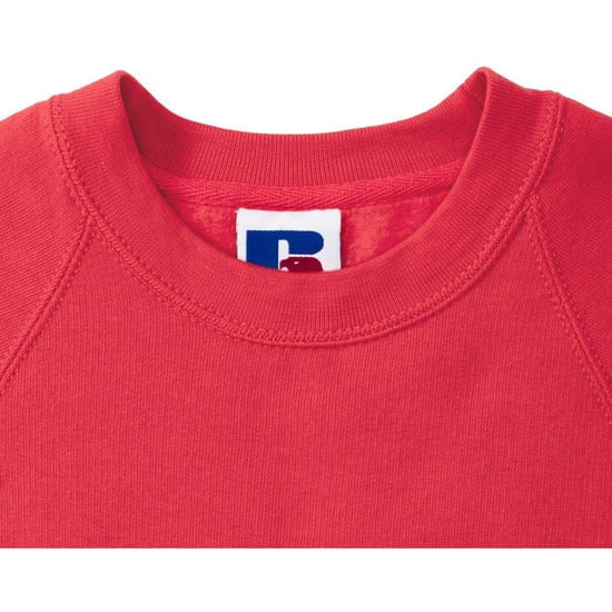 Russell Classic Sweatshirt (Bright Red) - Image 2