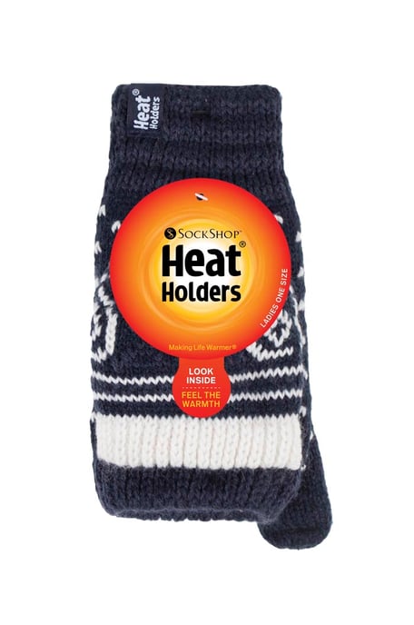Guantes térmicos sin dedos con estampado de hadas para mujer - Image 2