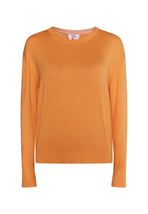 Mymo Knitted pullover women orange - Image 1