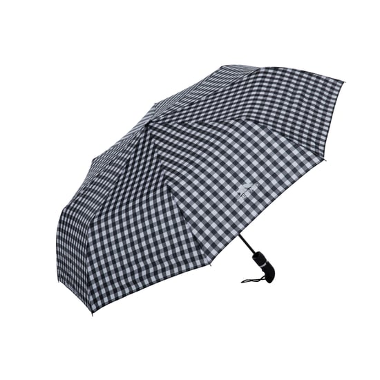 Trespass Womens Brolli Compact Umbrella (Black Check) - Image 1