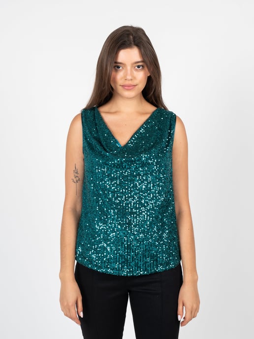Liu Jo Top de mujer verde - Image 3