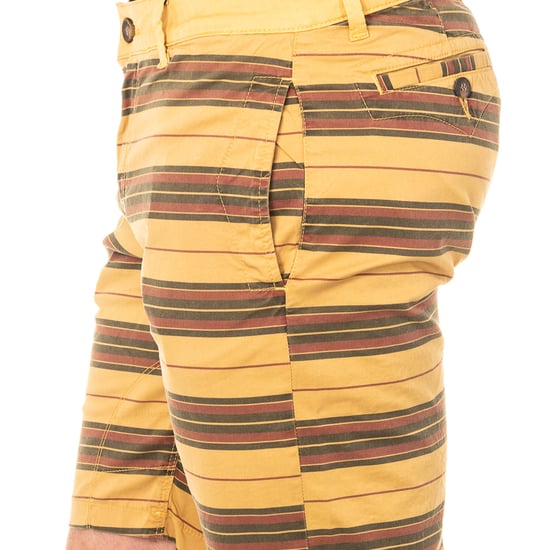 Bermuda shorts with straight cut hems and belt loops LMBG01 man