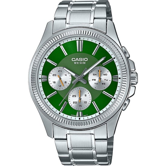 Casio Casio Collection Men's Silver Watch MTP-1375PD-3AVEF