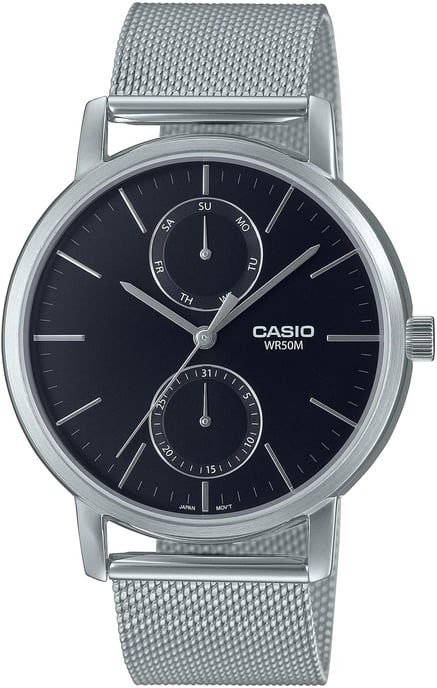 Casio Casio Collection Men's Silver Watch MTP-B310M-1AVEF - Image 1