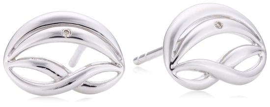 Orphelia Women's 925 Sterling Silver Stud Earrings - Silver ZO-5006