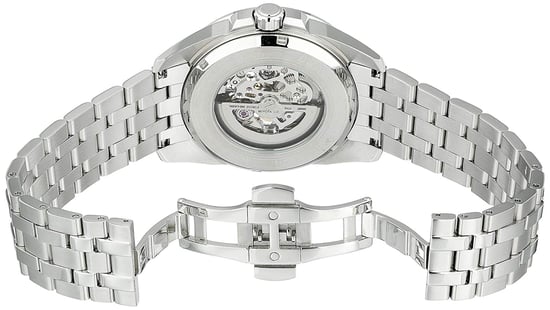 Bulova Classic Automatic Men's Silver Watch 96A187 - Image 4