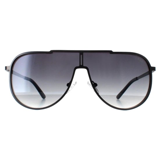Guess Shield Unisex Matte Gunmetal Smoke Gradient GF0199