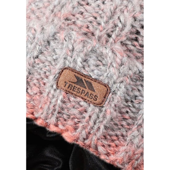 Trespass Womens/Ladies Pamela Knitted Beanie (Rose Blush)