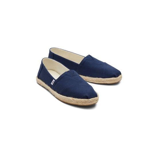 TOMS Alpargata Rope 100% Cotton Women's Navy Espadrilles - Image 1