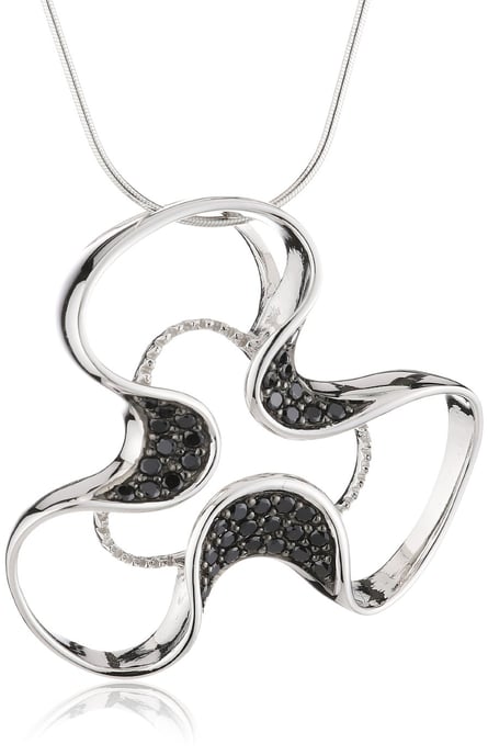 Orphelia Women's 925 Sterling Silver Chain with Pendant - Silver ZH-4673 - Image 1