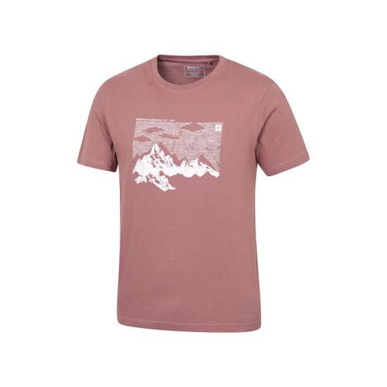 Mountain Warehouse Mens Mountain T-Shirt (Burgundy) - Image 4