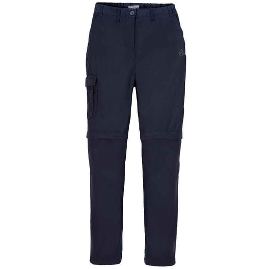 Craghoppers Womens/Ladies Expert Kiwi Convertible Cargo Trousers (Dark Navy)
