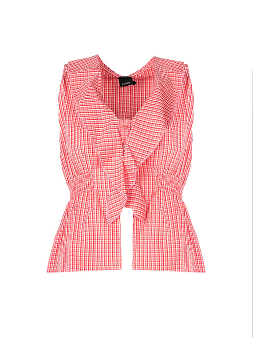 Pinko Blusa Apprezzato de mujer rojo, rosado - Image 1
