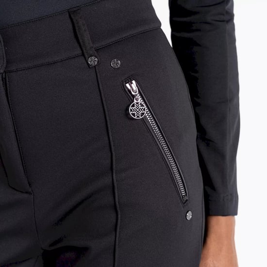 Dare 2B Womens/Ladies Julian Macdonald Regimented Ski Trousers (Black)