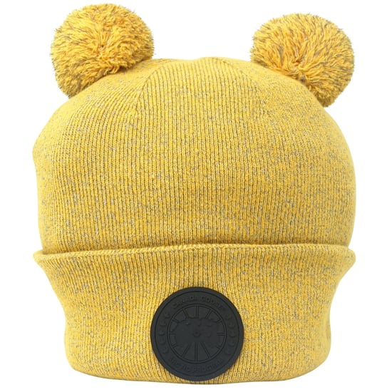 Canada Goose X Angel Chen Gorro amarillo con doble pompon - Image 1