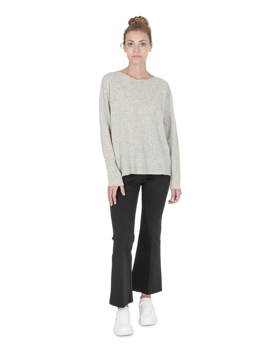 Oversize Boat Neck Cashmere Sweater