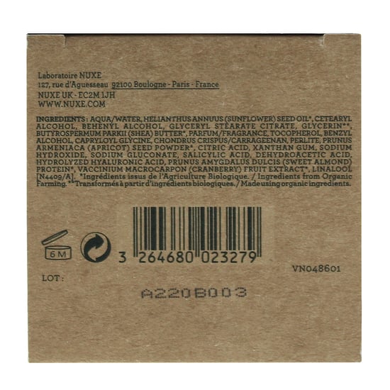 Nuxe Bio Organic Fruit Stone Powder Micro-Exfoliating Cleansing Mask 50ml