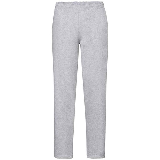 Fruit of the Loom Unisex Adult Classic Heather Open Hem Jogging Bottoms (Heather Grey) - Image 1