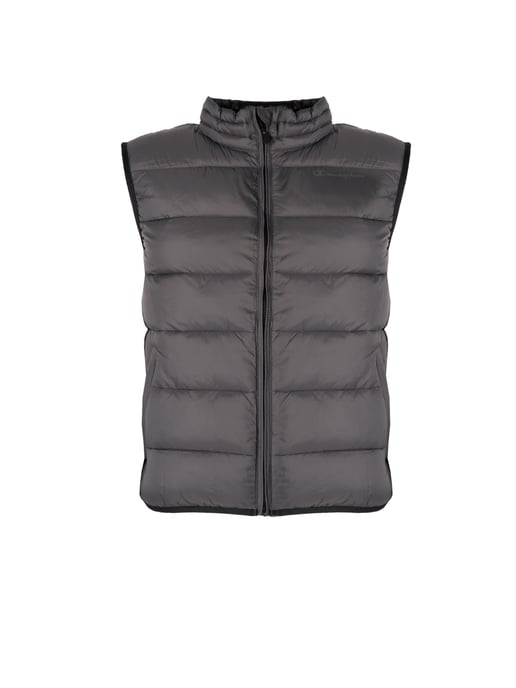 Champion Sin mangas Down Vest del hombre Gris - Image 1