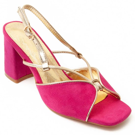 Montevita Heel Sandal Sanndal6 In Fuchsia