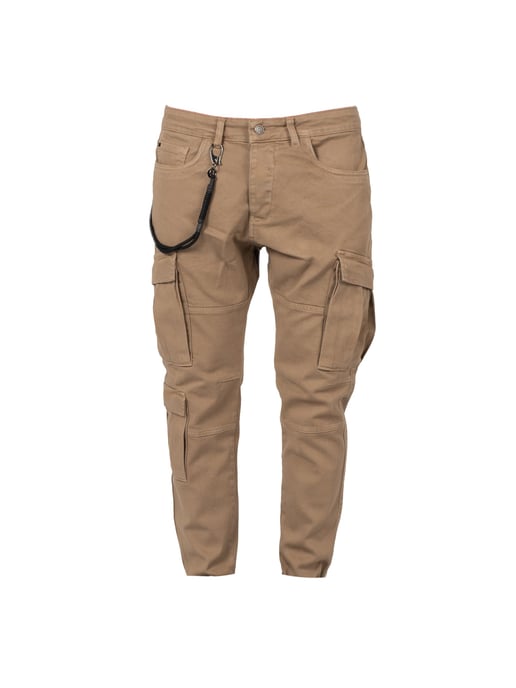 Pantalón Xagon Cargo Hombre Beige - Image 1
